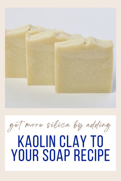 kaolin clay soap recipe Kaolin Clay Recipes, Cold Process Face Soap Recipe, Kaolin Clay Soap Recipe, Small Batch Cold Process Soap Recipe, Face Soap Recipe, Clay Soap Recipe, Coconut Oil Soap Recipe Cold Process, Round Cold Process Soap, Aloe Soap