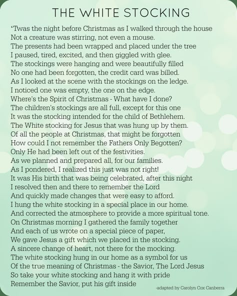 Christmas Legends, Tradition Christmas, Christmas Eve Traditions, Christ Centered Christmas, Meaningful Christmas, Christmas Stories, Christmas Program, Christmas Poems, Meaning Of Christmas