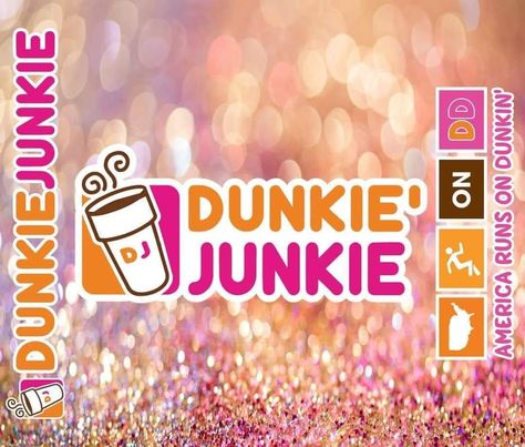 Dunkin Wake Up Wrap, Dunkin Donuts Wallpaper, Dunkin Tumbler Wrap, Starbucks Sublimation Tumbler, Dunkin Donuts Sticker, Starbucks Design, Sweet Cups, Sublimation Ideas Projects Inspiration, Cup Decal