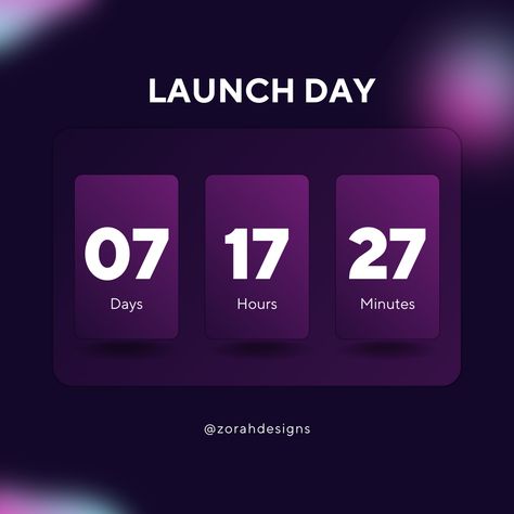 Countdown Flyer Design, Product Advertisement, Media Design, Social Media Design, Flyer Design, Product Launch, Social Media, Media, Quick Saves