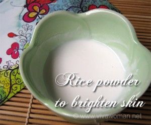 Get Brighter Skin With Rice Water And Green Tea Rice Powder For Skin, Rice Powder, Rice Water, Lighten Dark Spots, Coconut Oil For Skin, Moisturizer For Oily Skin, Diy Skincare, Skin Remedies, Brighten Skin