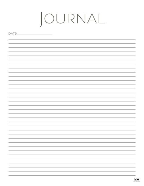 Choose from 25 unique designs for your daily journaling. All journal templates and pages are 100% FREE and can be printed from home! Bullet Journal Templates Free Printables, Printable Bullet Journal Pages Free, Journal Templates Layout, Journal Printables Free, Printable Bullet Journal, Bullet Journal Pages, Daily Journaling, Journal Templates, Declutter Your Mind