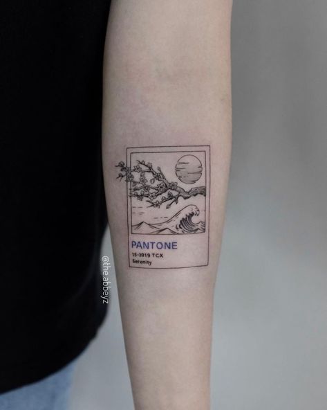 Renaissance Tattoo Red Deer Pantone Tattoo, Simple Unique Tattoos, Tattoos 2024, Square Tattoo, Balance Tattoo, Linework Tattoo, Tattoo Red, Lotus Tattoo Design, Framed Tattoo