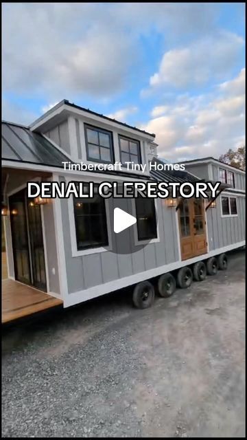 Timbercraft Tiny Homes on Instagram: "The Denali Clerestory just might be for you… head to our website for more information about our tiny home models!" Tiny Home 2 Bedroom, Tiny Home Bedroom, Tiny Home Floor Plan, Tiny Home Floorplan, Luxury Tiny House, Tiny Home Ideas, Timbercraft Tiny Homes, Tumbleweed Tiny Homes, Tiny Farmhouse