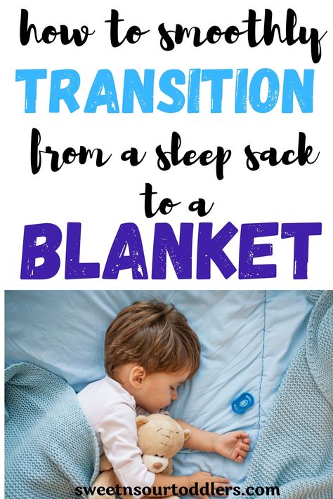 Has your toddler outgrown the sleep sack? Learn how to smoothly transition them to a blankie without the drama! | toddler sleep hacks | toddler sleep tips | toddler sleeping in own bed #toddlersleep #sleepsack #toddlersleephacks Mom Mantras, Baby Sleeping Temperature, Baby Sleeping Bag Pattern, Toddler Sleep Sack, Toddler Bedtime Routine, Toddler Sleeping Bag, Sleep Hacks, Toddler Bedtime, Newborn Tips