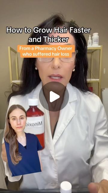 Andrea Suarez, MD, FAAD on Instagram: "Using tretinoin with minoxidil may lead to better results than minoxidil alone in people who don’t respond well to minoxidil at baseline. Minoxidil works to improve hair growth by putting more hairs into the growing phase of the hair cycle. Minoxidil can be drying and irritating and this is thought to be related to propylene glycol present in minoxidil liquid. Minoxidil foam, however, does not have propylene glycol intends to be less dry and irritating. #minoxidil #hairgrowth #hairgrowthtips #dermatologist" Msm Hair Growth, Hair Cycle, Hair Growth Routine, How To Grow Hair Faster, Drugstore Shampoo, How To Grow Hair, Growing Out Hair, Natural Hair Growth Oil, Fast Hair Growth