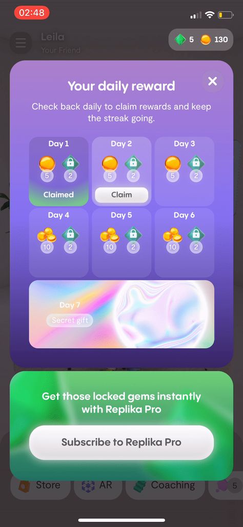 replica-s-daily-reward-animation.gif Creepy References, Gamification Ui, Gamification Design, Creative App Design, Mobile Game Ui, Coin App, Batman Book, Card Ui, Daily Rewards