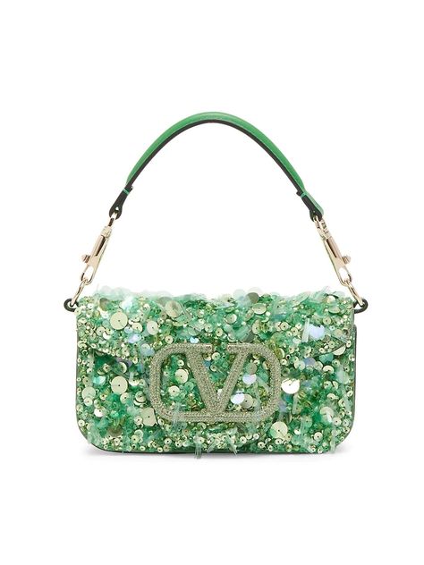 Fancy Purses, Luxury Bags Collection, Valentino Bags, Aesthetic Grunge, Bags Designer Fashion, Green Bag, Designer Collection, Luxury Handbags, Sale Design