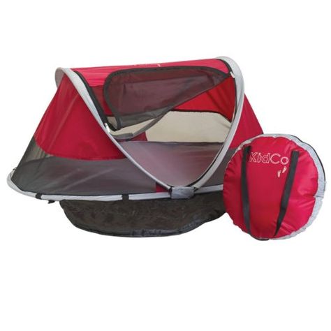 KidCo Peapod, Cranberry Tent Beds, Toddler Travel Bed, Baby Shower Gifts Ideas, Portable Bed, Travel Bed, Going Camping, Red Bedding, Pea Pods, Unique Baby Shower Gifts