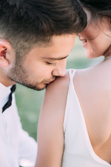 Is A "First Look" A Good Idea? - Inspired Bride Intimate Questions, Specific Person, Happy Bride, Distance Love, Romantic Kiss, Long Distance Love, Wedding Kiss, Supernatural Power, Love Hurts