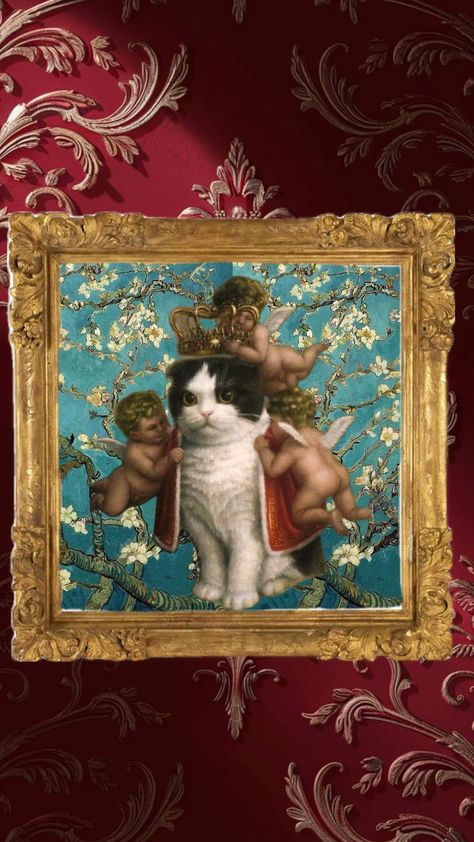 Royal Cat. #cat #art #collage Royal Cat, Cat Cat, Art Collage, Cat Art, Collage, Pins, Art