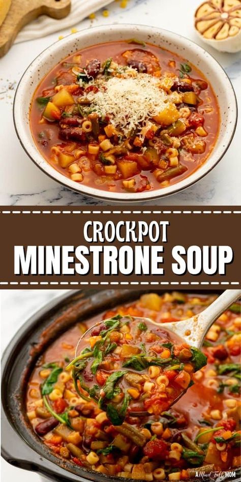 Crockpot Minestrone Soup Olive Garden, Olive Garden Soup Crockpot, Olive Garden Minestrone Soup Crockpot, Crockpot Minestrone Soup Recipe, Sausage Soup Crockpot, Recipe For Minestrone Soup, Ministroni Soup Recipe, Olive Garden Minestrone Soup Recipe, Minestrone Soup Recipe Crockpot