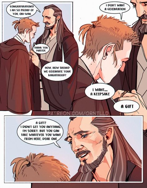 Tumblr Qui Gon Fanart, Obi Wan Qui Gon, Qui Gon And Obi Wan, Obi Wan Fanart, Gon Fanart, Seme Uke, Qui Gon, Japanese Video Games, Star Wars Facts