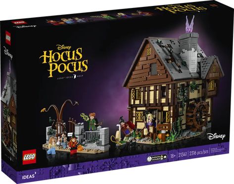 Sanderson Sisters Cottage, Hermanas Sanderson, Max Dennison, Hocus Pocus Disney, Lego Mario, The Sanderson Sisters, Lego Shop, Sanderson Sisters Hocus Pocus, Construction Lego