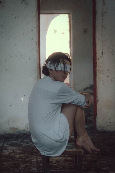 Wooden Stool, Theatre Poster, Person Sitting, Abandoned Buildings, Free Stock Photos, Resolution, Stock Photos, Photographer