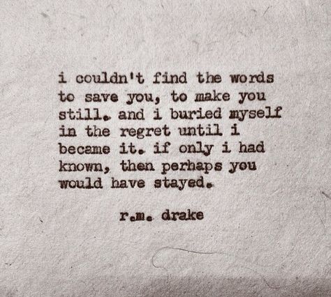 R.M Drake Rm Drake Quotes, Robert M Drake, Rm Drake, Drake Quotes, M Instagram, Spoken Words, Writing Quotes, Deep Quotes, Poem Quotes