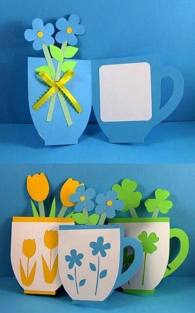 Diy Mother's Day Crafts, Seni Dan Kraf, Mothers Day Crafts For Kids, Mother's Day Diy, Mors Dag, Mothers Day Crafts, Mothers Day Cards, Spring Crafts, Arts And Crafts For Kids