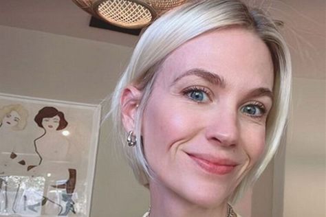 January Jones Gets Fresh Haircut to Celebrate 46th Birthday: 'Feel Cute' — People January Jones Hair, 46th Birthday, Fresh Haircut, January Jones, Apple News, Mad Men, New Style, Hair Cuts, Hairstyles