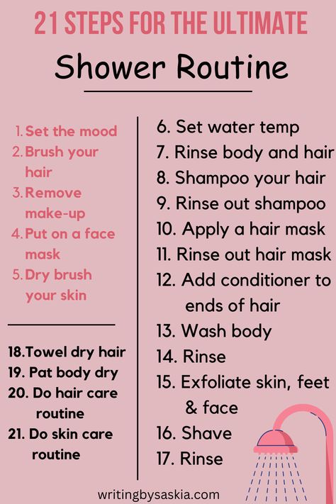 shower routine
shower routine steps
self-care shower routine Shower Routine To Smell Good, Shower Routine List, Routine To Smell Good, Shower Routine Steps, Shower Routine Products, Self Care Shower, Routine List, Smell Good All Day, To Smell Good