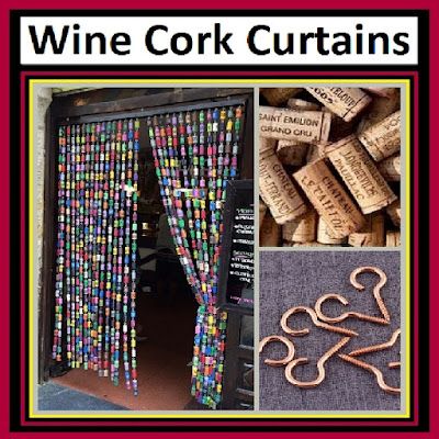 Wine Cork Curtains Crafts Dollar Tree, Dollar Tree Hacks, Diy Home Accessories, Faux Snow, Cork Crafts, Chalkboard Paint, Crafts Hacks, Diy Household, Wine Cork