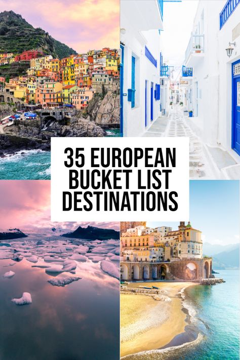 Europe Cities, Bucket List Europe, European Bucket List, Travel Through Europe, Europe Bucket List, Europe Trip Itinerary, Europe Itineraries, Backpacking Europe, Voyage Europe