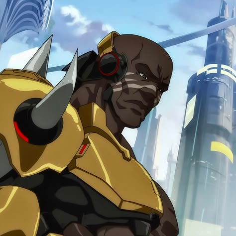 Doomfist Icon, Doomfist Overwatch, Overwatch 2, Big Daddy, Manga Characters, Overwatch, Black Men, Anime Art, Comics