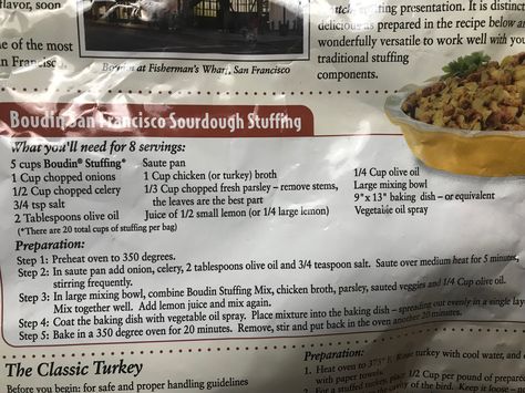 Boudin Sourdough Stuffing Recipe, Boudin Stuffing Recipe, Boudin Stuffing, Sourdough Stuffing Recipe, Sourdough Stuffing, Turkey Broth, Fall Stuff, Stuffing Recipes, Chopped Onions