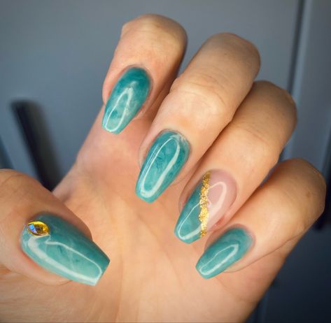 Merida Nails Disney Princess, Princess Jasmine Nail Art, Princess Jasmine Inspired Nails, Jasmine Nail Art, Disney Jasmine Nails, Disney Princess Nails Aesthetic, Jasmine Nails Disney, Aladin Nails, Jasmine Inspired Nails