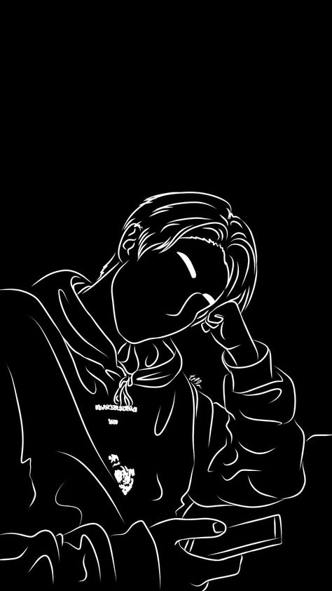 Enhypen's Jake Black Art Png Wallpaper, Black Line Png Wallpaper, Black Linen Emoji Art Wallpaper, Line Art Images Black, Black Art Line Wallpaper, Black And White Aesthetic Art Drawing, Black Line Wallpaper, White Line Png, Black And White Iphone Wallpapers