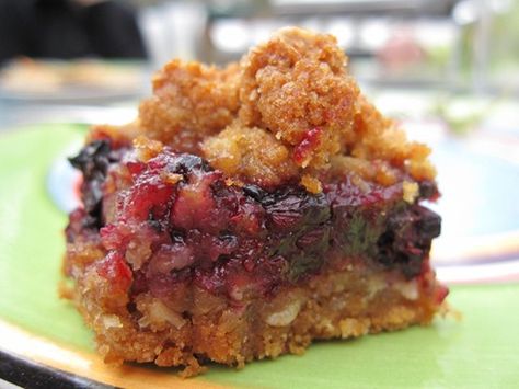 savannah bar from great harvest Rhubarb Bars, Blueberry Rhubarb, Blueberry Bars, Rhubarb Desserts, Dessert Aux Fruits, Rhubarb Recipes, Tasty Kitchen, Blueberry Recipes, Teacher Outfit