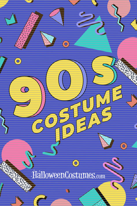 Halloween Decades Costumes, 90s Party Outfit Couples, 90s Celebrity Costumes, Through The Decades Theme, 90s Party Fashion Outfits, 90s Costume Party Outfits, 90s Trends Nostalgia, 90s Characters Costumes, 90s Music Costumes