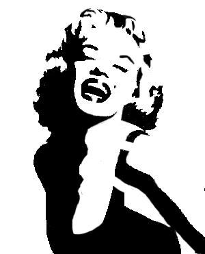 Marilyn Monroe stencil by Omatarox Marilyn Monroe Stencil, Marilyn Monroe Wall Art, Marilyn Monroe Tattoo, Marilyn Monroe Artwork, 3d Templates, Lijiang, Marilyn Monroe Art, Kunming, Tape Art