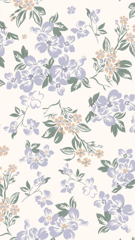 Floral Background Hd, Wallpaper Background Design, Flower Print Pattern, Vintage Flowers Wallpaper, Flower Outline, Cute Iphone, Free Graphics, Pretty Prints, Seamless Pattern Vector