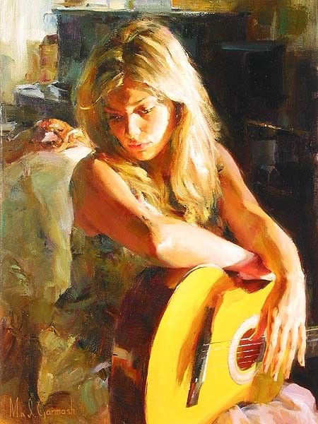 Michael & Inessa Garmash Garmash Paintings, Art Graf, Skeleton Drawings, Female Art Painting, Art Painting Gallery, Feminine Art, Beautiful Drawings, Horse Painting, Tandem