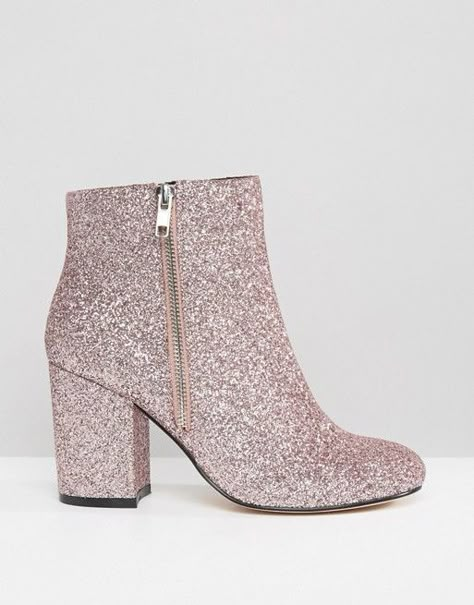 Mid Heel Ankle Boots, Kitten Heel Ankle Boots, Glitter Boots, Fancy Shoes, Direct Selling, Hype Shoes, Girly Shoes, Heel Ankle Boots, Fashion Heels