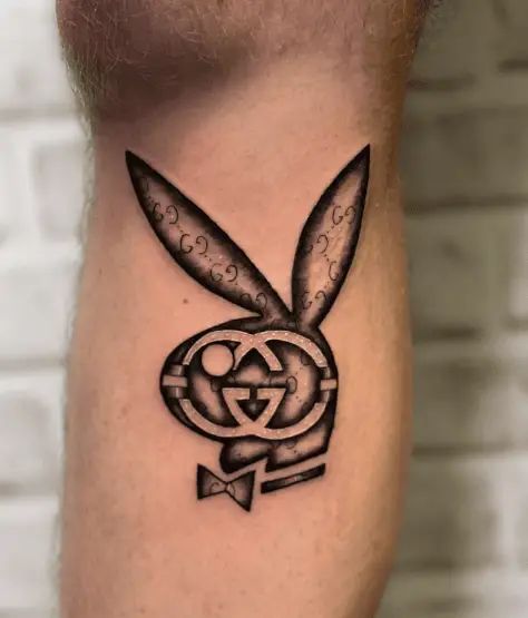 Bunny Tattoo Ideas, Playboy Bunny Tattoo, Playboy Tattoo, Spades Tattoo, Ace Of Spades Tattoo, Spade Tattoo, Bunny Tattoo, Bunny Tattoos, Custom Temporary Tattoos