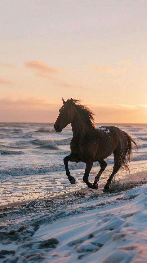 Horse On Beach Aesthetic, Horses Running Photography, Humans As Animals, Interesting Facts About Horses, Facts About Horses, Animals As Humans, Horse Wallpapers, Horse Age, Horse Background