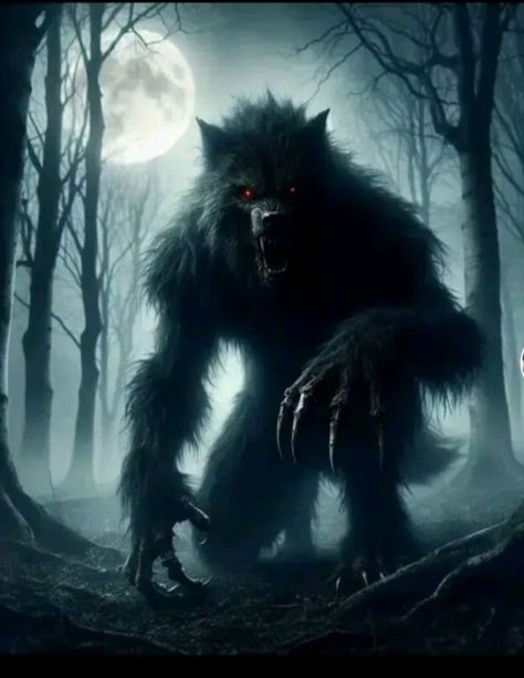 Magical Wolf, Werewolf The Apocalypse, Werewolf Aesthetic, Autumn Moon, Wolf Artwork, Geniale Tattoos, Werewolf Art, Vampires And Werewolves, Canine Art