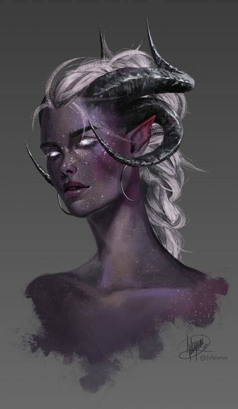 Winged Tiefling, Horn Shapes, Tiefling Rogue, Demon Art, Dungeons And Dragons Characters, Dnd Art, Arte Fantasy, Fantasy Inspiration, Dnd Characters