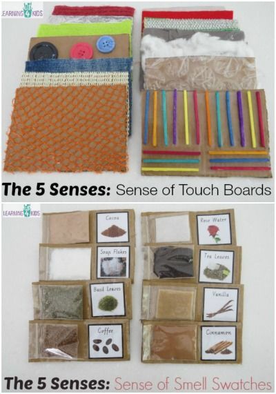 I made these Sense of Smell Swatches and Sense of Touch Boards last year for a early years class I was teaching.  They were used as part of our Five Senses Unit.  They were a hit!  The kids loved to feel and smell the different boards and swatches as it gave them hands-on tactile objects to explore and manipulate. 5 Senses Montessori Activities, Touch And Feel Sensory Board, Smell Activities, Five Senses Activity, Senses Activity, Five Senses Preschool, 5 Senses Activities, Senses Preschool, My Five Senses