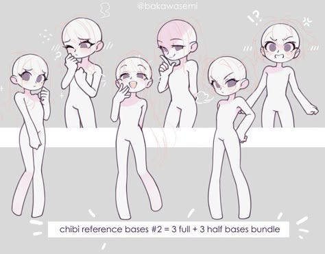 Chibi Floating Poses, Royal Poses Reference, Character Poses Reference, P2u Base, Chibi Reference, Base Gacha, Pose Study, Oc Bases, Draw Pokemon