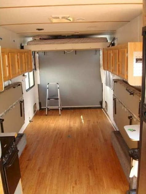 12+ Cargo Trailer Conversion Ideas to Inspire Your Camper Build Glamper Interior, Toy Hauler Remodel, Enclosed Trailer Camper Conversion, Toy Hauler Ideas, Trailer Conversion Ideas, Enclosed Trailer Camper, Cargo Camper, Iveco Daily 4x4, Trailer Camper Conversion