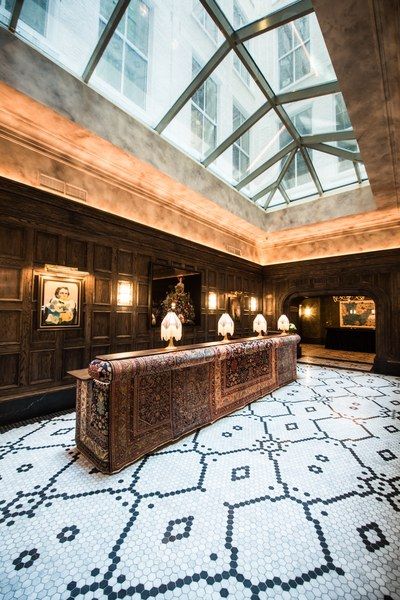 The Beekman Hotel, Beekman Hotel, Martin Brudnizki, Hotel Lobby Design, Hotel Lobbies, Boutique Interior Design, Hotel Reception, Hotel Interior Design, Lobby Design