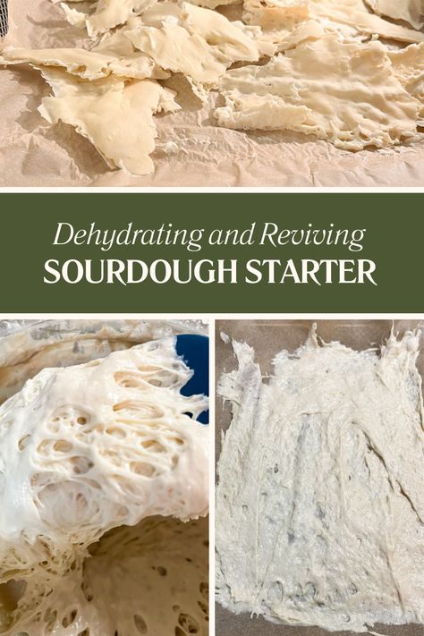 Master the Art of Sourdough: Dehydrating and Reviving Your Starter! Dive into our blog post to learn the essential techniques for dehydrating and reviving your sourdough starter, ensuring it lasts forever. Perfect for sourdough enthusiasts looking to preserve their starter for future baking adventures. Click to discover step-by-step instructions for keeping your sourdough starter alive and ready for your next delicious creation. #SourdoughStarter #DehydratingSourdough #BakingTips Dehydrate Sourdough Starter Oven, How To Use Dehydrated Sourdough Starter, What Flour To Use For Sourdough Starter, Drying Sourdough Starter, No Discard Sourdough Starter Recipe, How To Rehydrate Dried Sourdough Starter, Strengthen Sourdough Starter, Rehydrate Sourdough Starter, Dehydrating Sourdough Starter