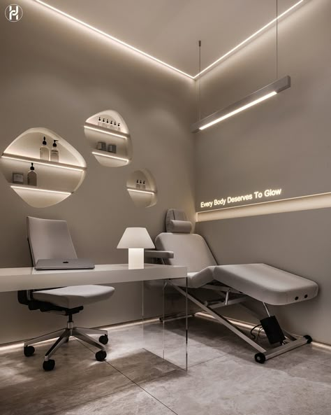 NOUVELAGE :: Behance Modern Clinic, Dental Design Interior, Reception Area Design, Custom Reception Desk, Esthetician Room Decor, Dental Office Design Interiors, Clinic Interior, High Ceiling Living Room, Dermatology Clinic