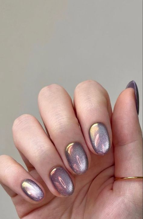 Summer Cat Eye Nails, Nail Designs Trends, Best Nail Designs, Aurora Nails, Velvet Nails, Eye Nails, Galaxy Nails, Cat Eye Nails, Metallic Nails