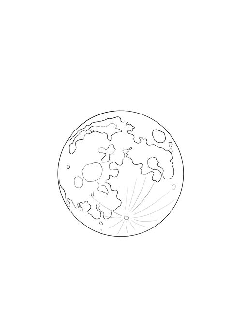 Aesthetic Moon Drawing Simple, Earth And Moon Drawing, Moon Drawing Simple, Moon Line Drawing, Moon Tattoo Stencil, Line Art Moon, Sketch Moon, Moon Line Art, Moon Sketch