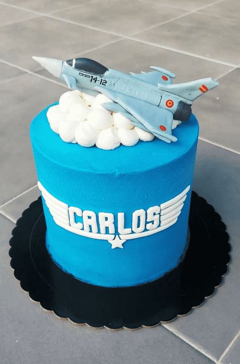 Fighter Plane Cake, Aircraft Carrier Cake, Jet Birthday Cake, Fighter Pilot Birthday Party, Fighter Jet Birthday Party, Fighter Jet Cake, Hp Cakes, Jet Cake, Airplane Party Theme