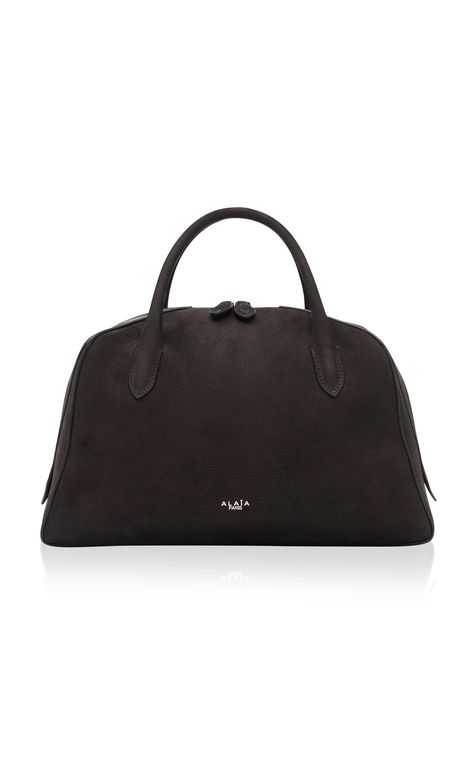 Le Losange Leather Bowling Bag by ALAÏA for Preorder on Moda Operandi Bowling Bag, Bowling Bags, Wearing Black, Dark Colors, Moda Operandi, Bowling, Fashion Collection, Leather Straps, For Women