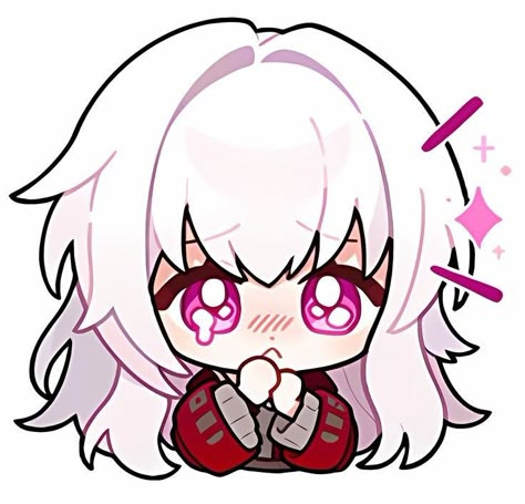 Honkai Starrail Chibi, Honkai Starrail, Emoji Art, Silver Wolf, Chibi Characters, Chibi Drawings, Naruto Funny, Animated Drawings, Honkai Star Rail